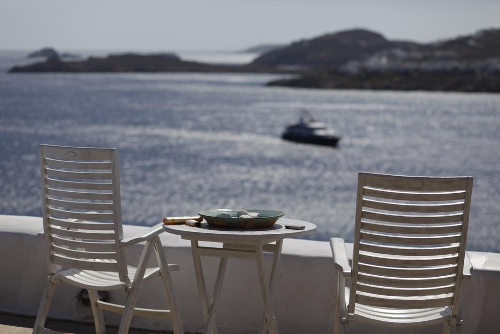La Vie In Blue Βίλα Ορνός Δωμάτιο φωτογραφία