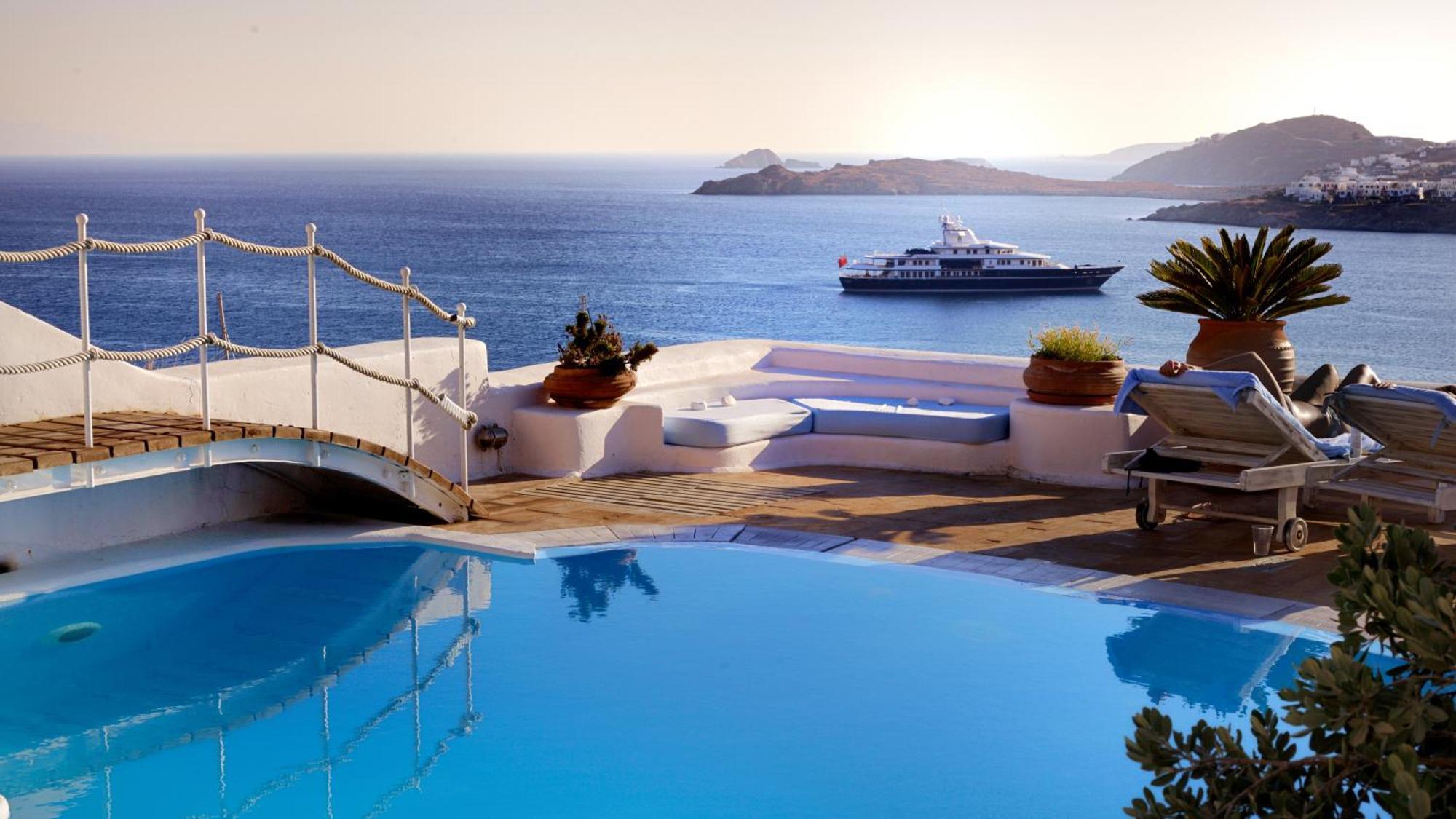 La Vie In Blue Βίλα Ορνός Εξωτερικό φωτογραφία